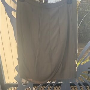 W by Worth Classic Tan Pencil Skirt